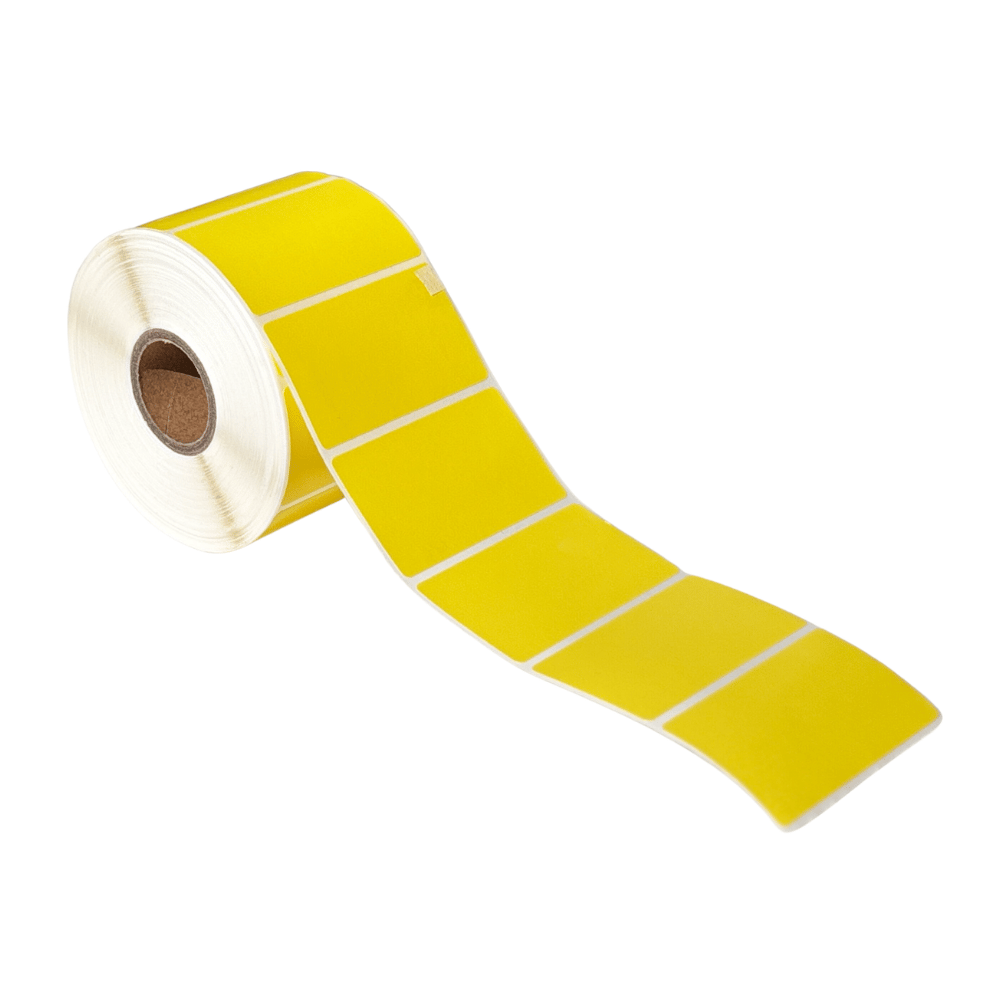 กระดาษสติ๊กเกอร์ความร้อน EASYPRINT สีเหลือง ขนาด 55X32 MM จำนวน 1000 ดวง_0